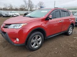 Salvage cars for sale from Copart Chicago Heights, IL: 2015 Toyota Rav4 XLE