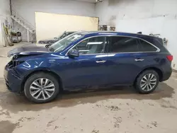 Acura Vehiculos salvage en venta: 2016 Acura MDX Technology