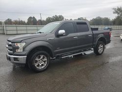 Salvage cars for sale from Copart Shreveport, LA: 2015 Ford F150 Supercrew