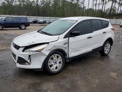 Salvage cars for sale at Harleyville, SC auction: 2016 Ford Escape S