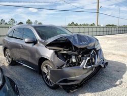 Salvage cars for sale at Riverview, FL auction: 2018 Acura MDX Advance