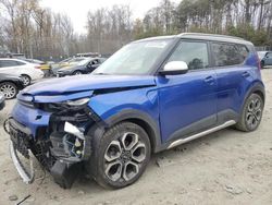 KIA salvage cars for sale: 2020 KIA Soul LX