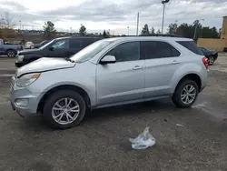 Salvage cars for sale from Copart Gaston, SC: 2016 Chevrolet Equinox LT