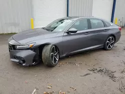 Salvage cars for sale from Copart Central Square, NY: 2018 Honda Accord Sport