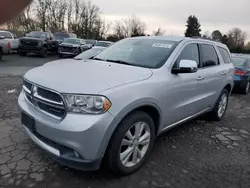 2011 Dodge Durango Crew en venta en Portland, OR