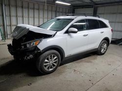 Salvage cars for sale at Madisonville, TN auction: 2018 KIA Sorento LX