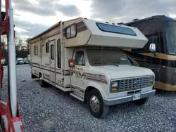 Salvage trucks for sale at York Haven, PA auction: 1989 Ford Econoline E350 Cutaway Van