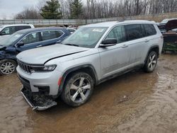 Salvage cars for sale at Davison, MI auction: 2021 Jeep Grand Cherokee L Limited