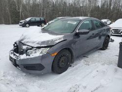 Honda Civic lx salvage cars for sale: 2018 Honda Civic LX