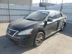 Salvage cars for sale at Sun Valley, CA auction: 2015 Nissan Sentra S