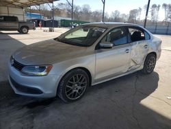 Salvage cars for sale at Cartersville, GA auction: 2012 Volkswagen Jetta SE