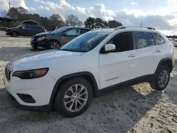 Salvage cars for sale from Copart Loganville, GA: 2019 Jeep Cherokee Latitude Plus