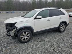 Salvage cars for sale from Copart Gainesville, GA: 2012 KIA Sorento Base