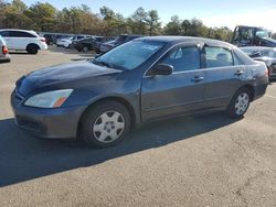 Salvage cars for sale at Brookhaven, NY auction: 2006 Honda Accord LX