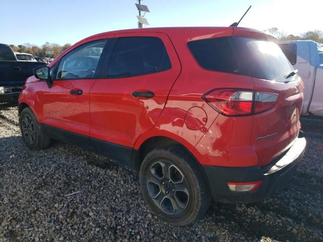 2020 Ford Ecosport S