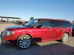 Salvage cars for sale from Copart Wilmer, TX: 2017 Ford Flex SEL