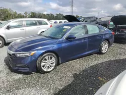 Salvage cars for sale at Riverview, FL auction: 2019 Honda Accord LX