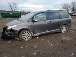 Toyota Sienna xle salvage cars for sale: 2013 Toyota Sienna XLE