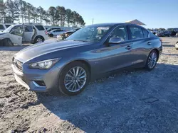 Infiniti Vehiculos salvage en venta: 2018 Infiniti Q50 Luxe