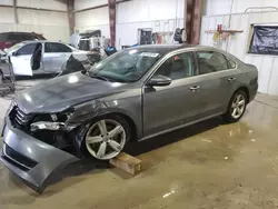 Salvage cars for sale at Haslet, TX auction: 2012 Volkswagen Passat SE