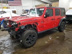 Salvage cars for sale at Ham Lake, MN auction: 2018 Jeep Wrangler Unlimited Rubicon