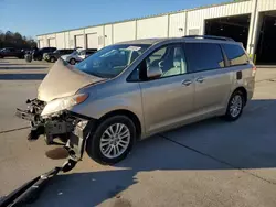 Salvage cars for sale at Gaston, SC auction: 2011 Toyota Sienna XLE