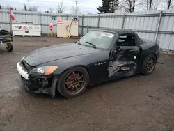 Salvage cars for sale at Bowmanville, ON auction: 2001 Honda S2000