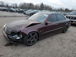 Salvage cars for sale at Chalfont, PA auction: 2006 Mercedes-Benz E 55 AMG