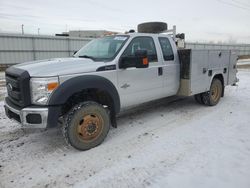 Salvage trucks for sale at Bismarck, ND auction: 2015 Ford F450 Super Duty