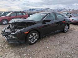 Salvage cars for sale at Magna, UT auction: 2016 Honda Civic LX