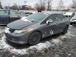 Honda Civic lx salvage cars for sale: 2012 Honda Civic LX