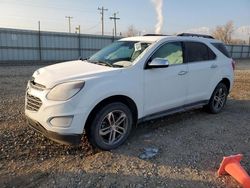 Chevrolet salvage cars for sale: 2016 Chevrolet Equinox LTZ