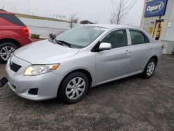 Toyota salvage cars for sale: 2009 Toyota Corolla Base