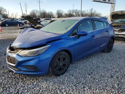 Chevrolet salvage cars for sale: 2018 Chevrolet Cruze LT