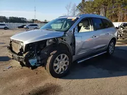 Salvage cars for sale at Dunn, NC auction: 2017 Buick Enclave