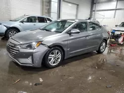 Salvage cars for sale at Ham Lake, MN auction: 2020 Hyundai Elantra SEL