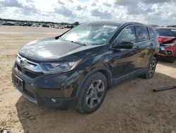 Salvage cars for sale at San Antonio, TX auction: 2018 Honda CR-V EX