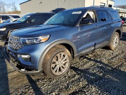 Salvage cars for sale at Spartanburg, SC auction: 2020 Ford Explorer Limited