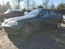 Salvage cars for sale at Waldorf, MD auction: 1999 Honda Civic Base