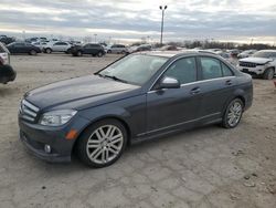 Mercedes-Benz salvage cars for sale: 2008 Mercedes-Benz C 300 4matic