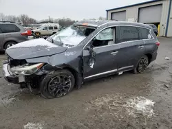 Salvage cars for sale at Duryea, PA auction: 2013 Infiniti JX35