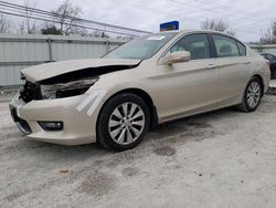 Honda Accord exl salvage cars for sale: 2014 Honda Accord EXL