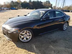 Salvage cars for sale at auction: 2020 Alfa Romeo Giulia TI