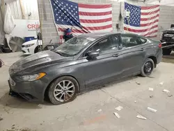 Salvage cars for sale at Columbia, MO auction: 2017 Ford Fusion SE