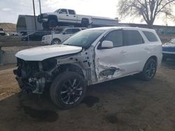 Salvage cars for sale at Albuquerque, NM auction: 2017 Dodge Durango GT