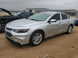 Salvage cars for sale at San Antonio, TX auction: 2018 Chevrolet Malibu LT