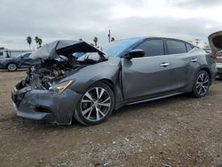 Salvage cars for sale at Mercedes, TX auction: 2017 Nissan Maxima 3.5S