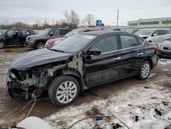 Salvage cars for sale at Chicago Heights, IL auction: 2019 Nissan Sentra S