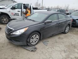 Salvage cars for sale at Pekin, IL auction: 2012 Hyundai Sonata GLS