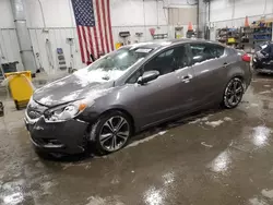 Salvage cars for sale at Mcfarland, WI auction: 2016 KIA Forte EX